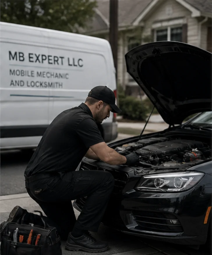 Step three repair image
